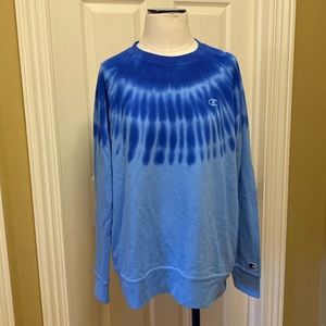 NWT Champion Tie Dye Sweatshirt Sz. L